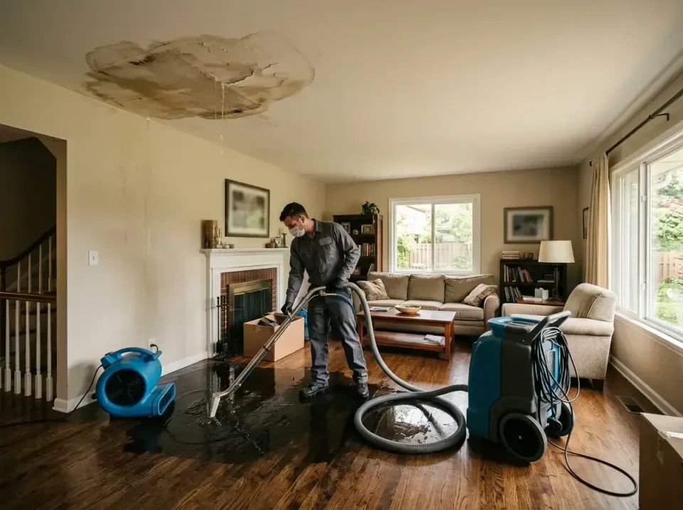 attic-pipe-burst-ceiling-drip-008 — frequently asked questions, Water Damage Restoration & Carpet Care in Lonsdale, MN
